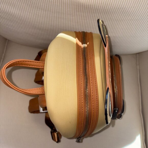 Disney Star Wars Loungefly Cute Wicket Ewok Footsie Yub Nub Mini Backpack Soft - Picture 6 of 11